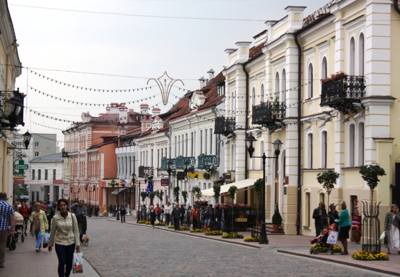 Sovetskaya Street, Grodno, Belarus