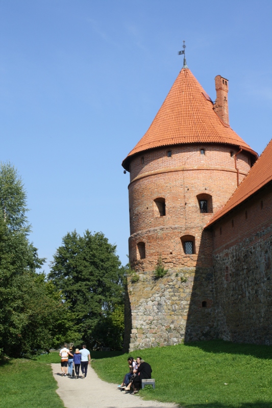 Trakai Island Castle, Lake Galvė, Lithuania