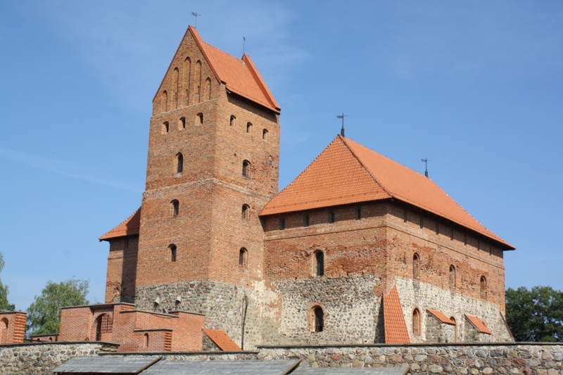 Trakai Island Castle, Lake Galvė, Lithuania