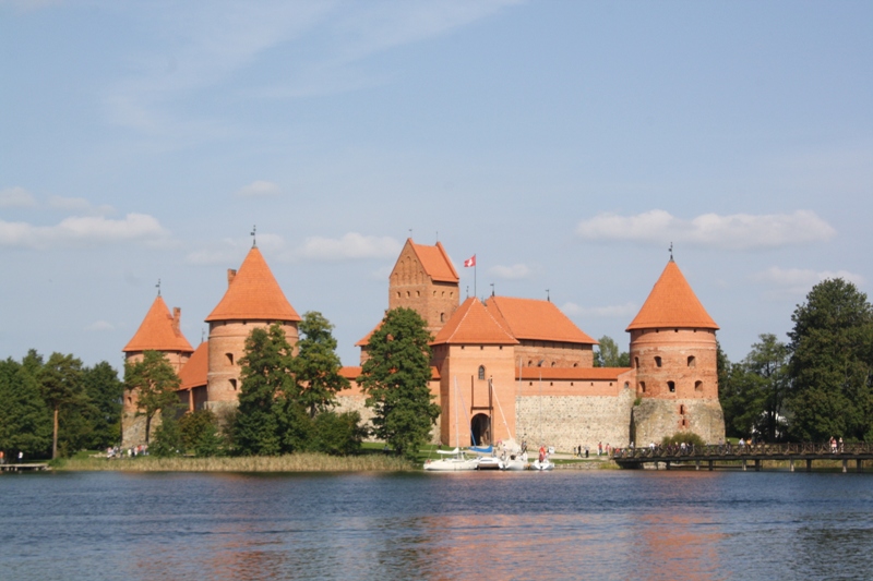 Trakai Island Castle, Lake Galvė, Lithuania