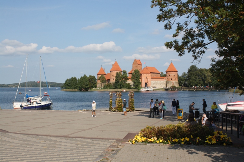 Trakai Island Castle, Lake Galvė, Lithuania