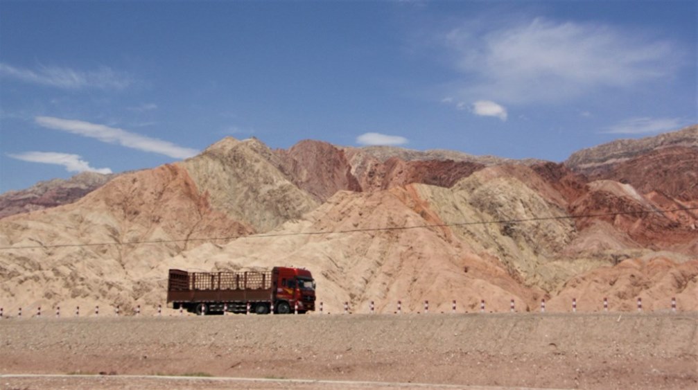 Highway 314, Aksu to Kashgar, Xinjiang, China