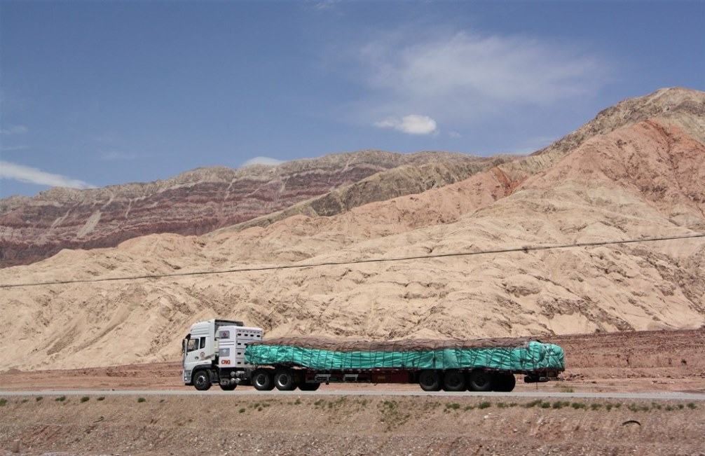 Highway 314, Aksu to Kashgar, Xinjiang, China