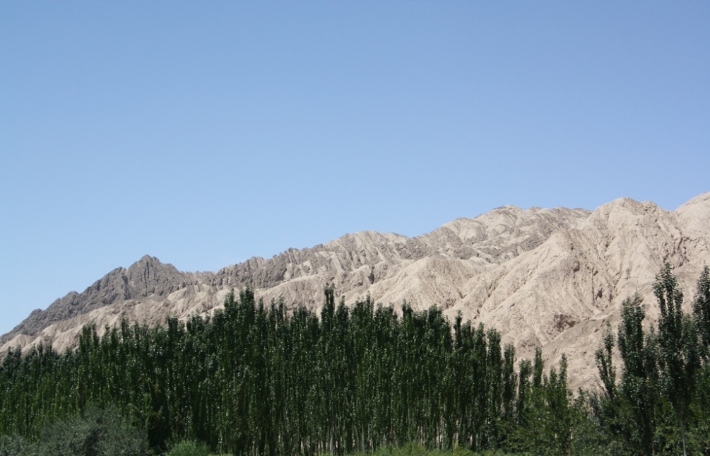 Highway 314, Aksu to Kashgar, Xinjiang, China