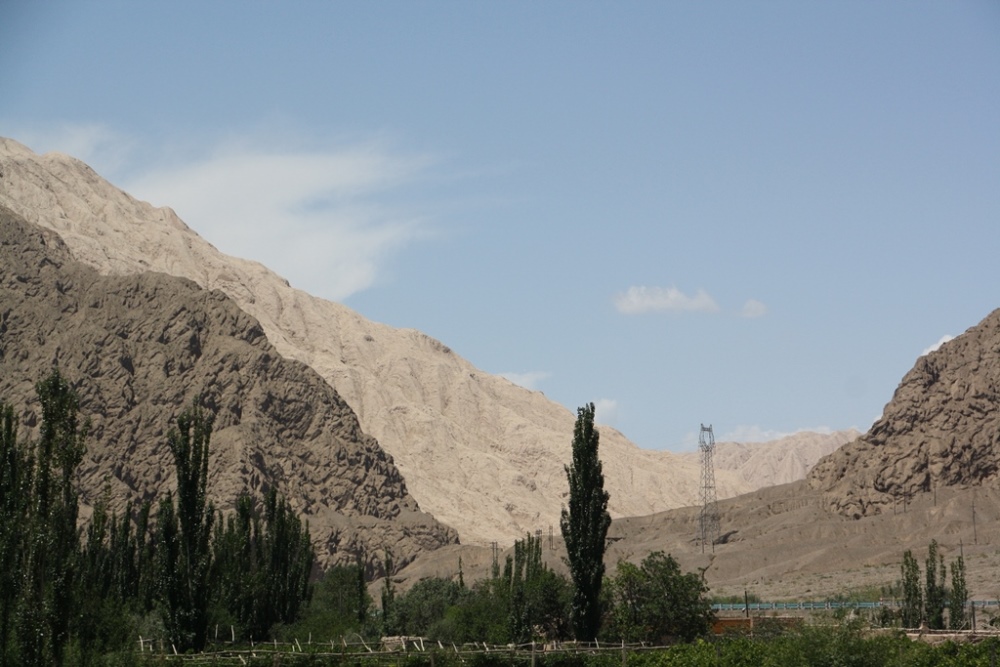 Highway 314, Aksu to Kashgar, Xinjiang, China