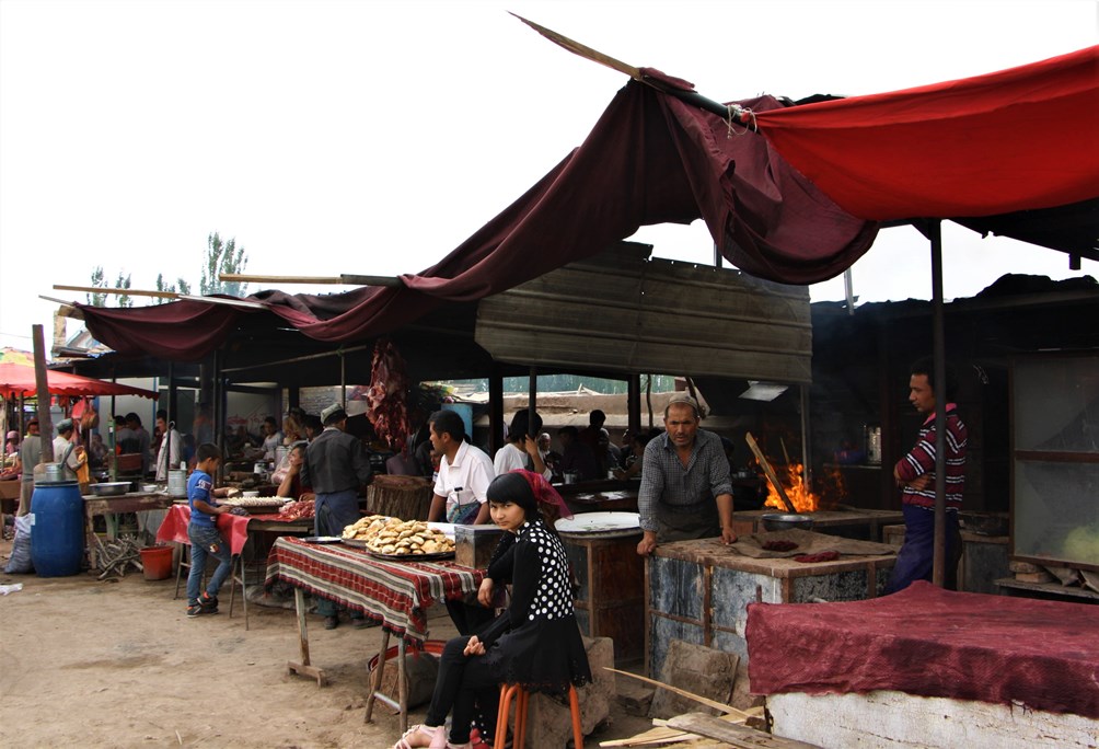 Sunday Livestock Market, Kashgar, Xinjiang, China