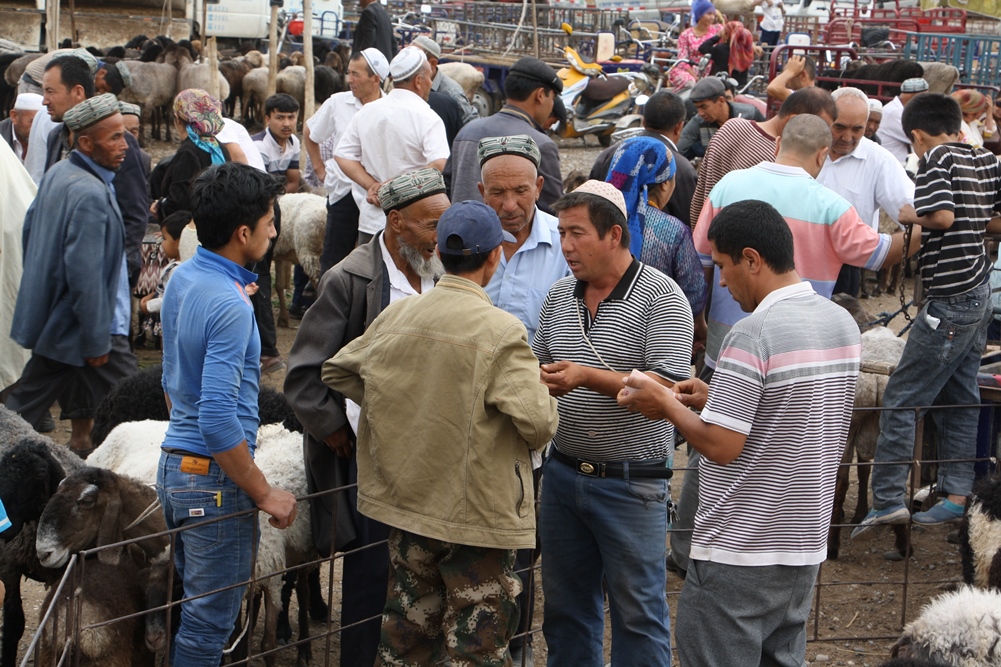 Sunday Livestock Market, Kashgar, Xinjiang, China