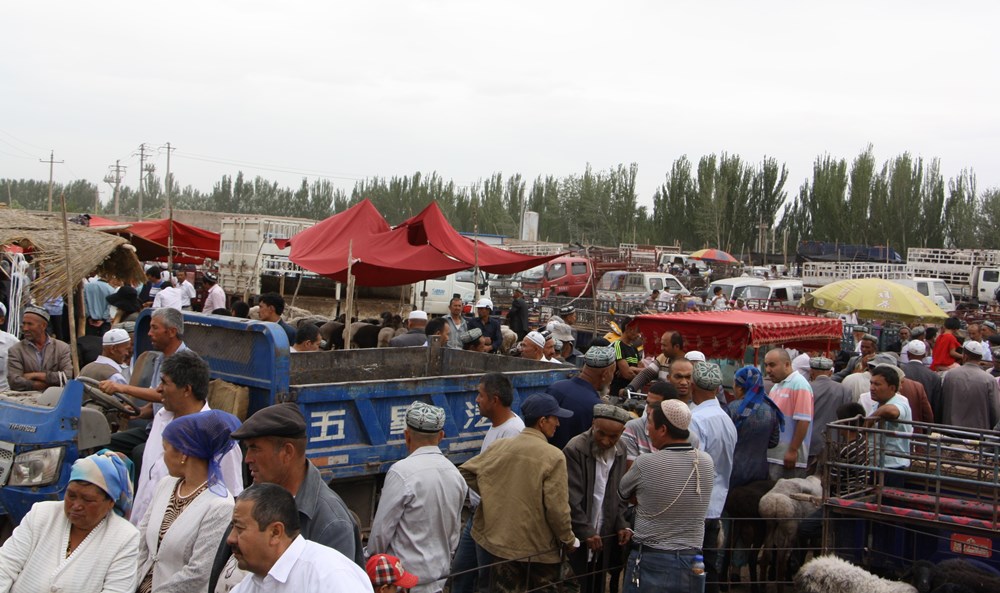 Sunday Livestock Market, Kashgar, Xinjiang, China