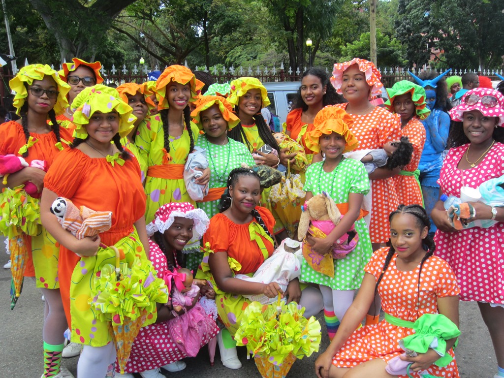 Children's Parade, Carnival, Trinidad and Tobago, 2018