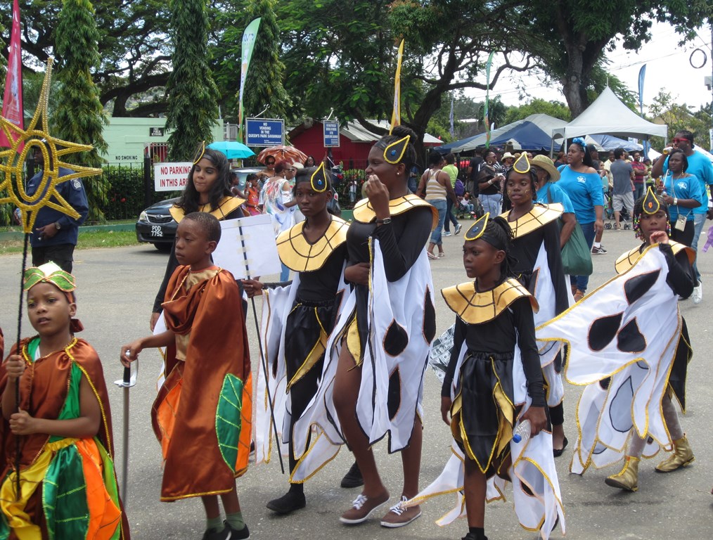 Children's Parade, Carnival, Trinidad and Tobago, 2018