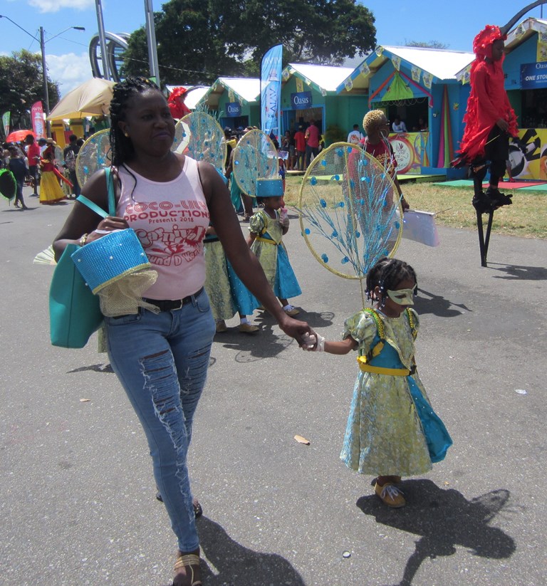 Children's Parade, Carnival, Trinidad and Tobago, 2018