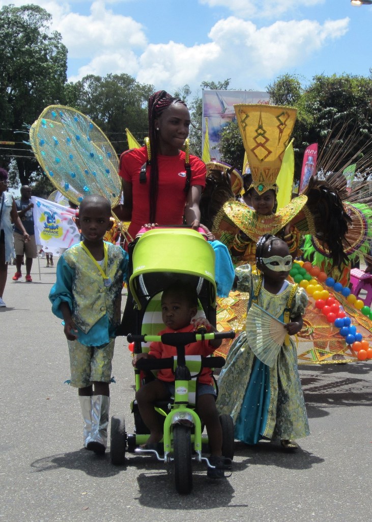 Children's Parade, Carnival, Trinidad and Tobago, 2018