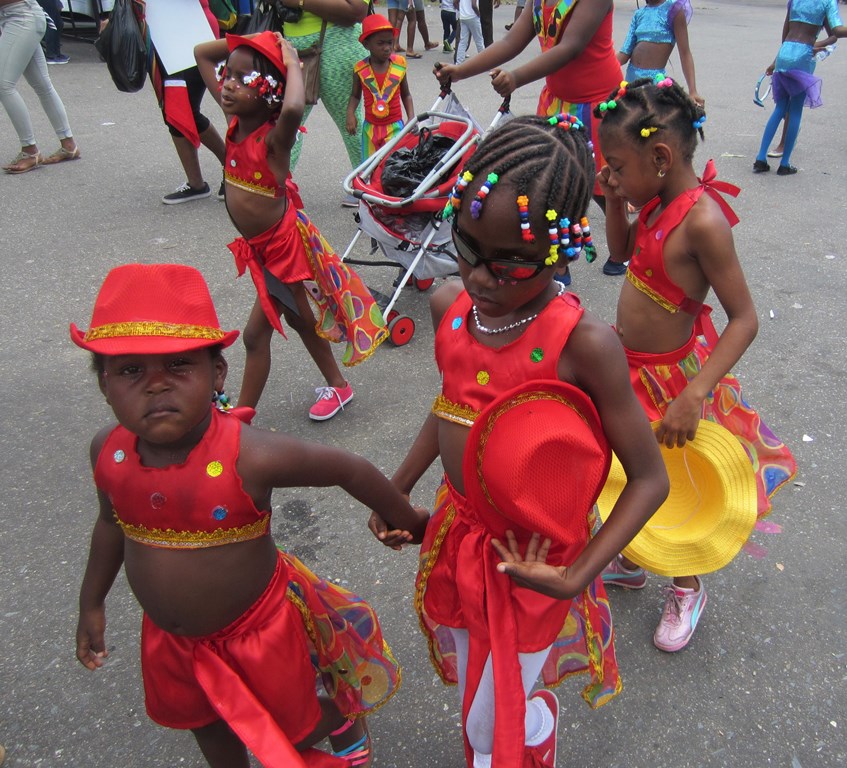 Children's Parade, Carnival, Trinidad and Tobago, 2018