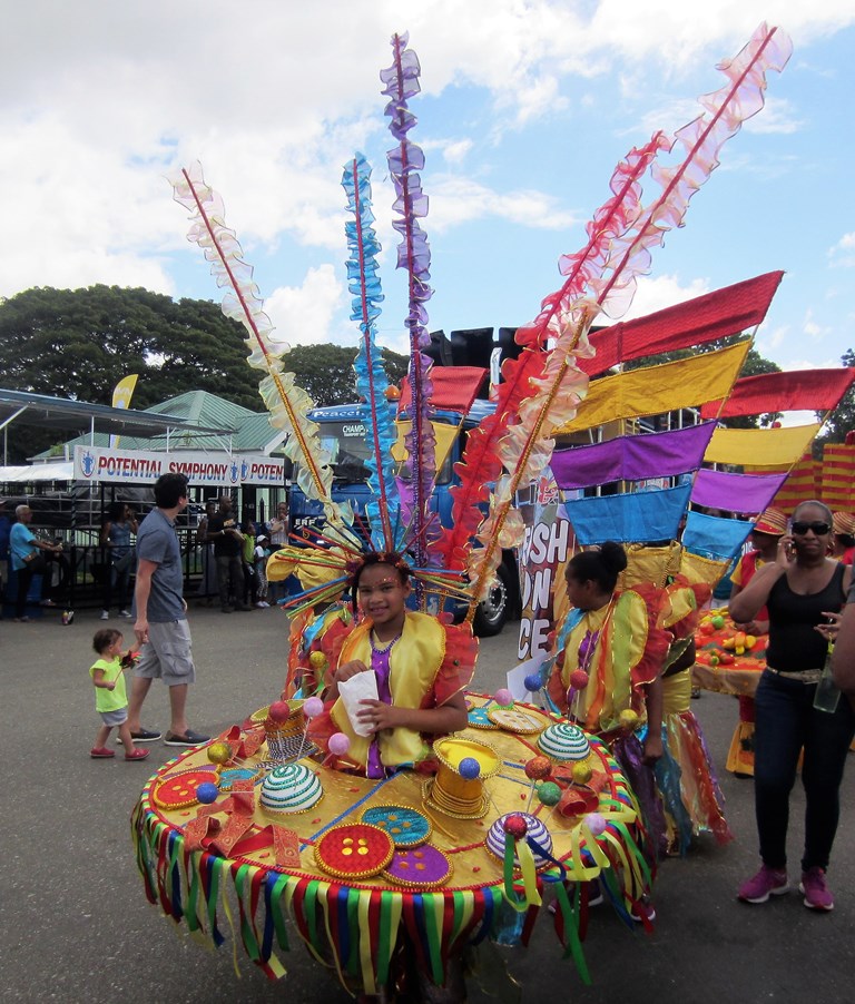 Children's Parade, Carnival, Trinidad and Tobago, 2018