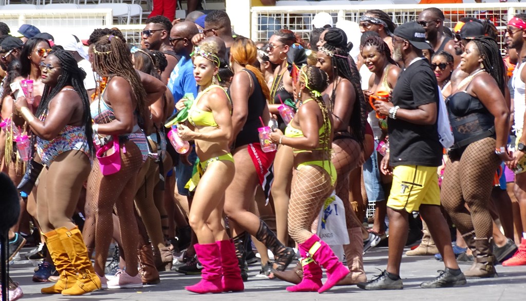 Carnival, Grandstand, Queen's Park Savannah, Port of Spain, Trinidad and Tobago