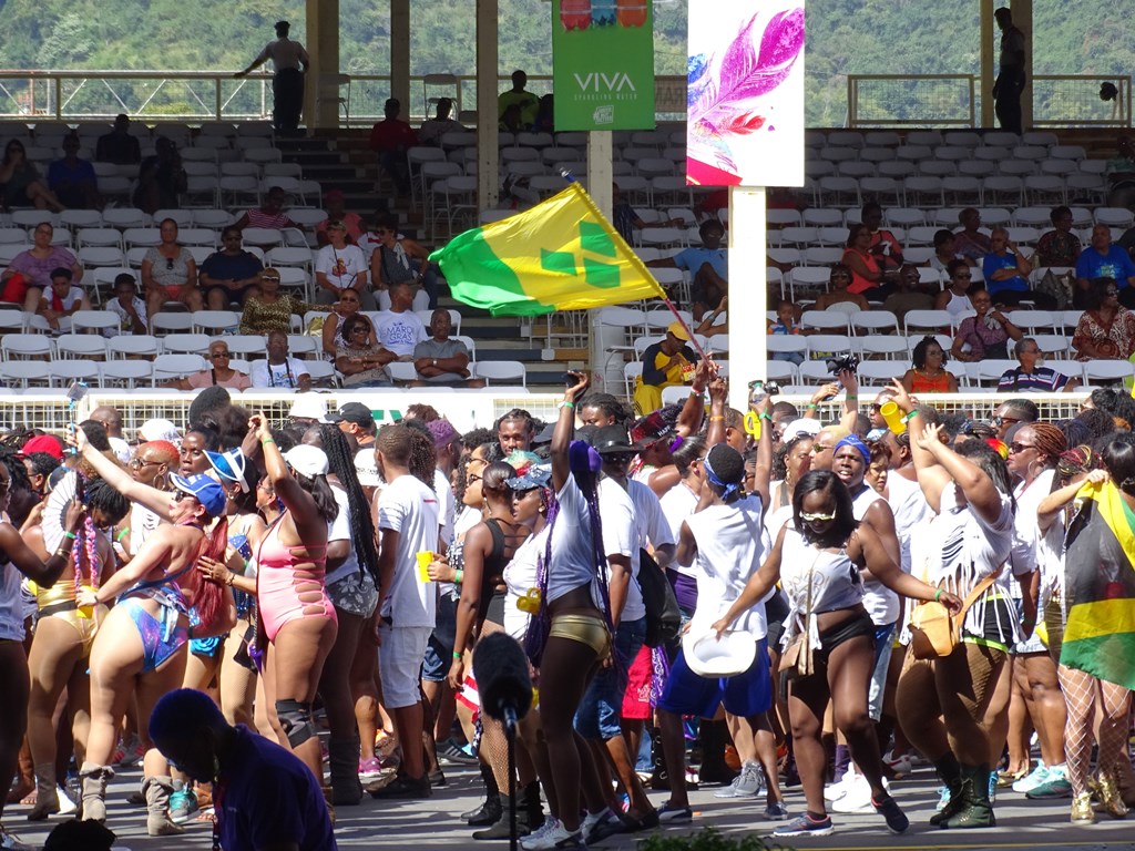 Carnival, Grandstand, Queen's Park Savannah, Port of Spain, Trinidad and Tobago