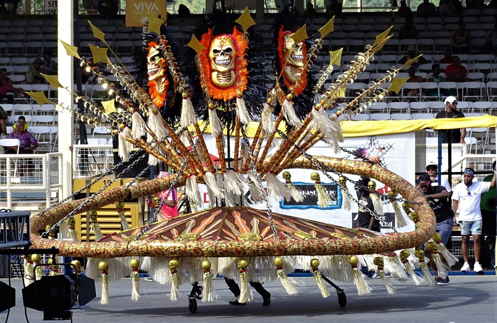 Carnival, Grandstand, Queen's Park Savannah, Port of Spain, Trinidad and Tobago