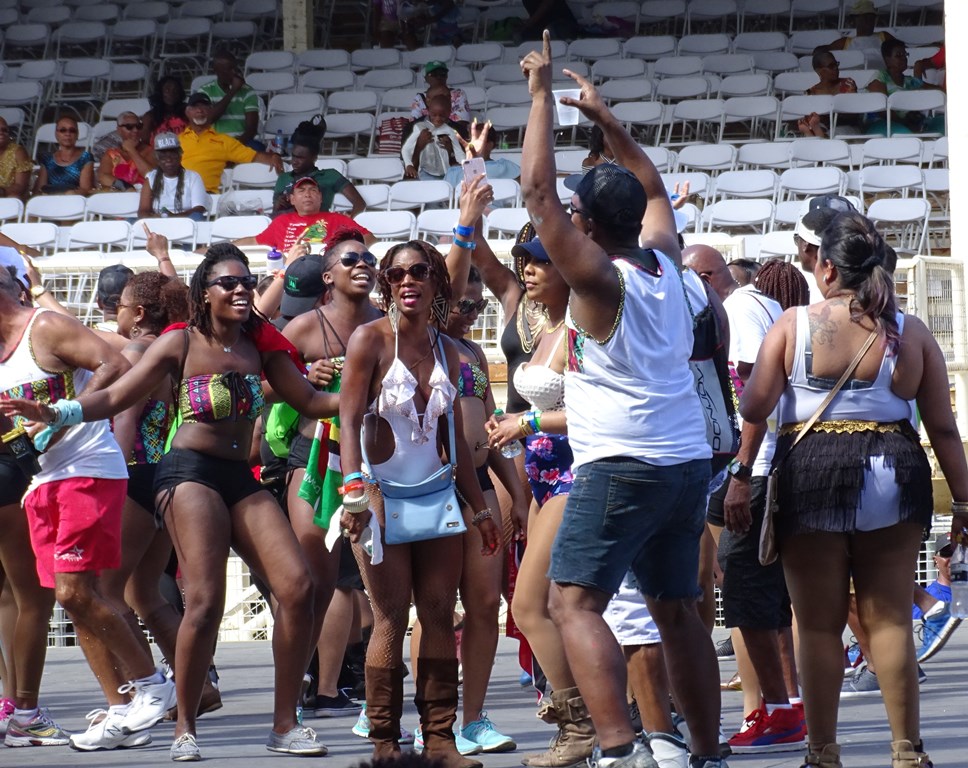 Carnival, Grandstand, Queen's Park Savannah, Port of Spain, Trinidad and Tobago