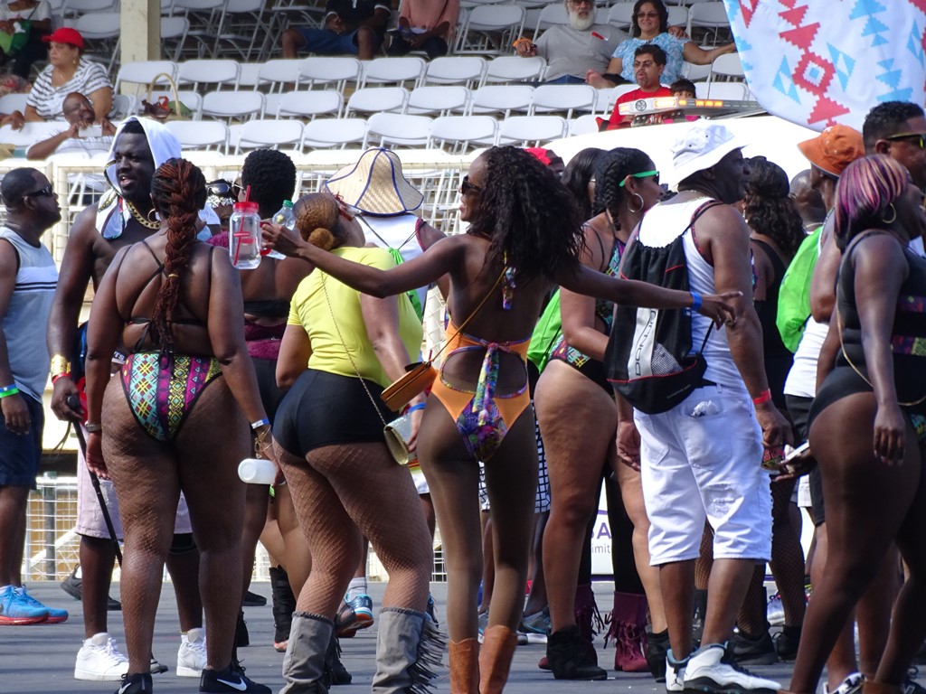 Carnival, Grandstand, Queen's Park Savannah, Port of Spain, Trinidad and Tobago