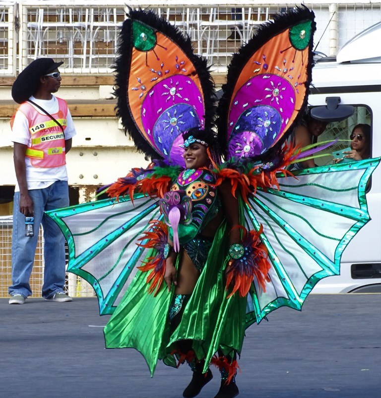 Carnival, Grandstand, Queen's Park Savannah, Port of Spain, Trinidad and Tobago