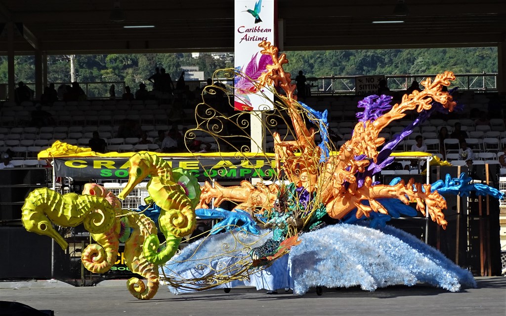 Carnival, Grandstand, Queen's Park Savannah, Port of Spain, Trinidad and Tobago