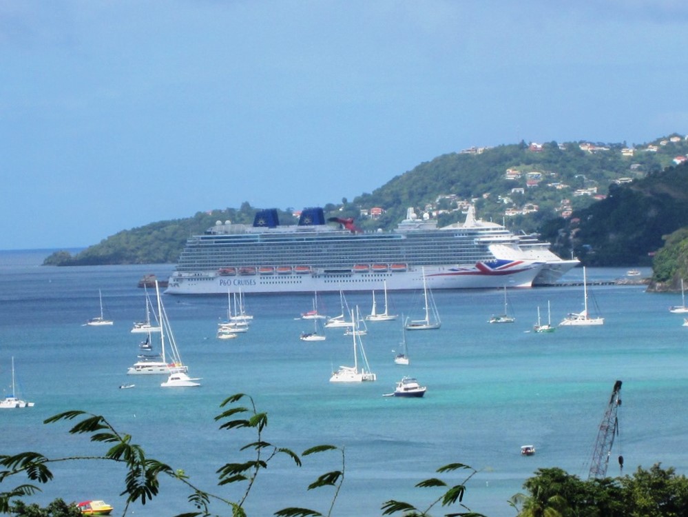 View from Grand Anse, Grenada