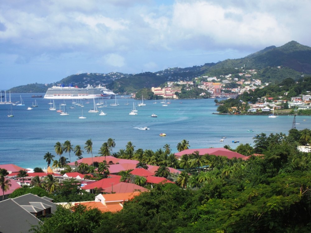 View from Grand Anse, Grenada