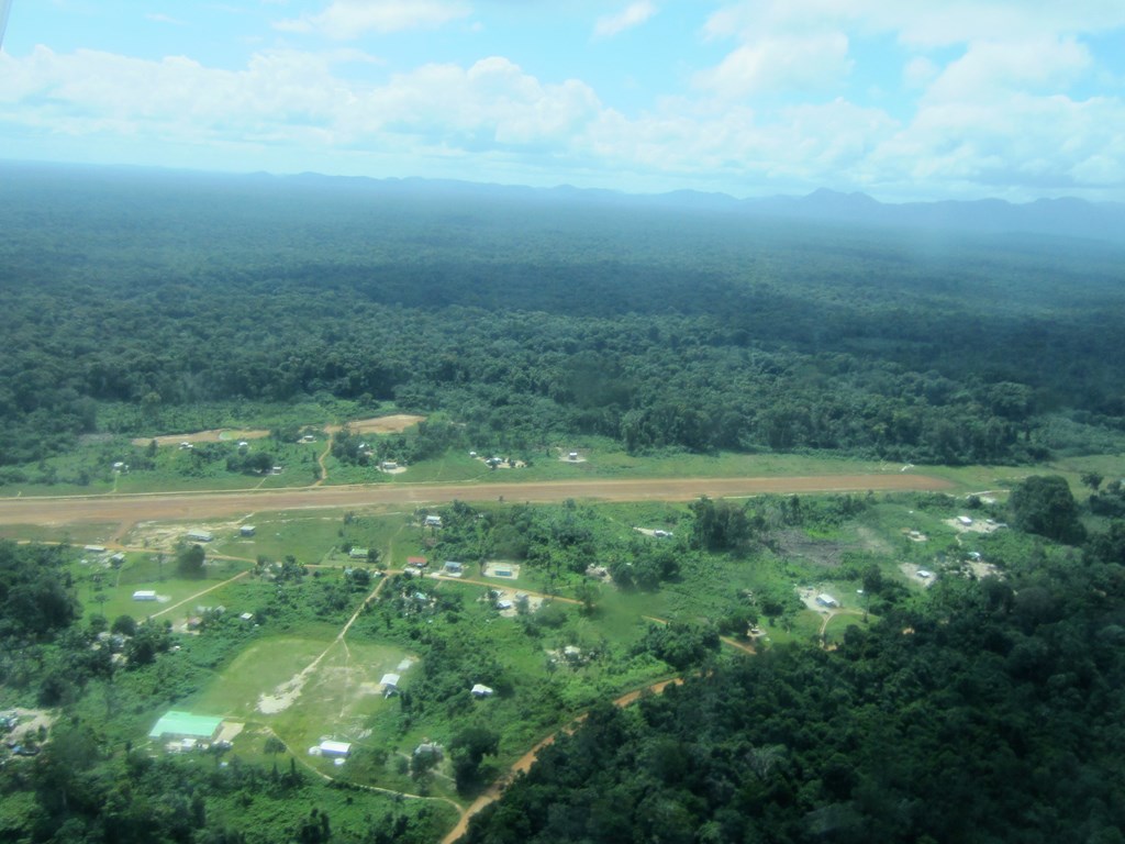 Flight to Iwokrama River Lodge