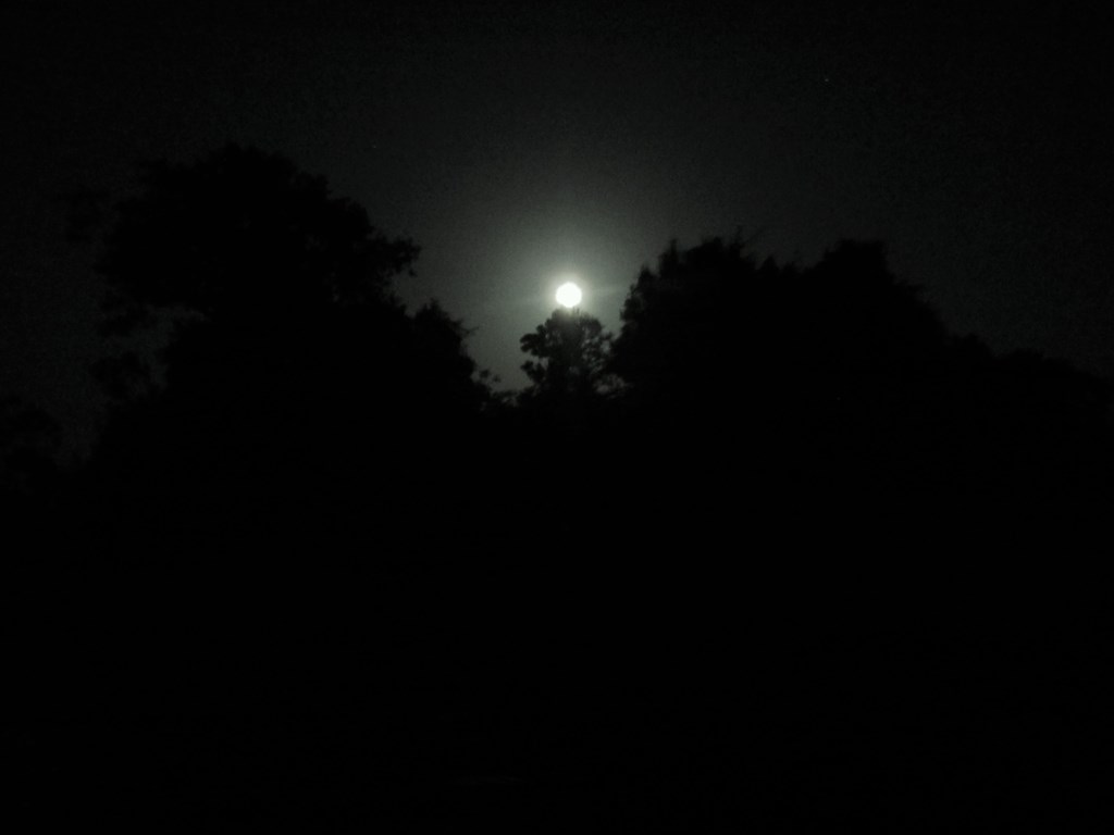 January 30, 2018, Super Moon, Rupununi River, Yupakari, Guyana