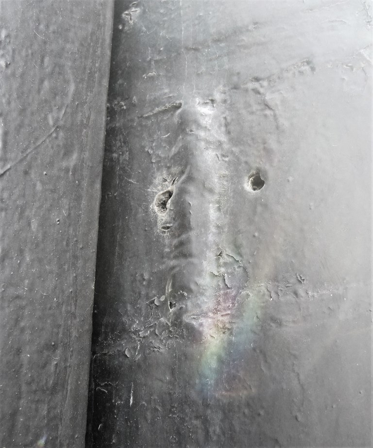 Mezuzah, Neve Shalom Synagogue, Paramaribo, Suriname