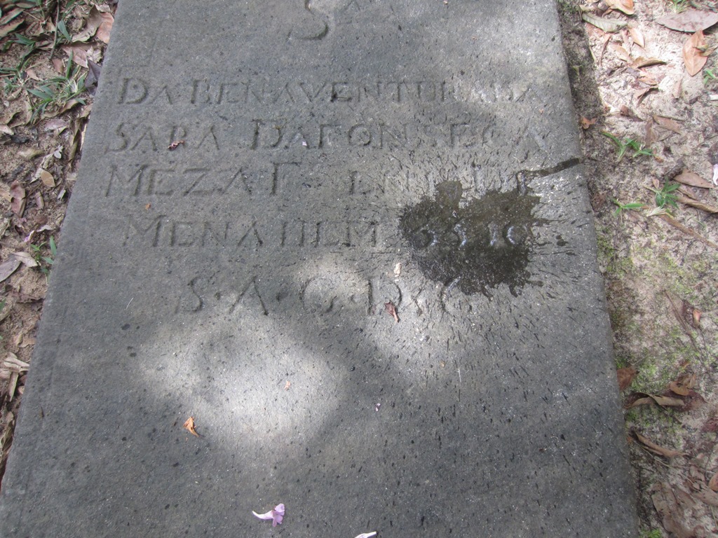 Jewish Cemetery, Jodensavanne, Suriname