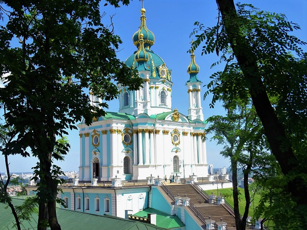 St. Andrew's Church,  Kiev, Ukraine