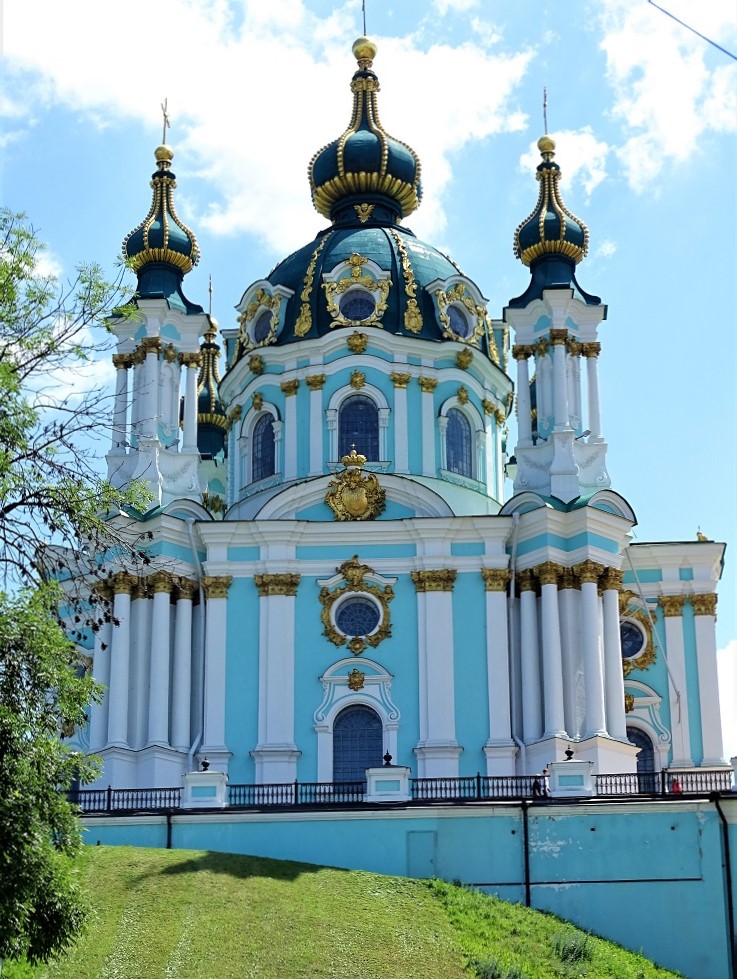 St. Andrew's Church,  Kiev, Ukraine