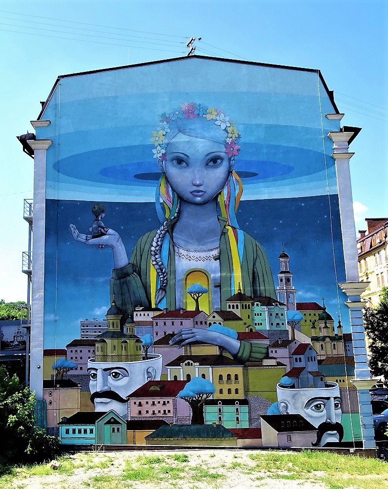 Mural, Kiev, Ukraine