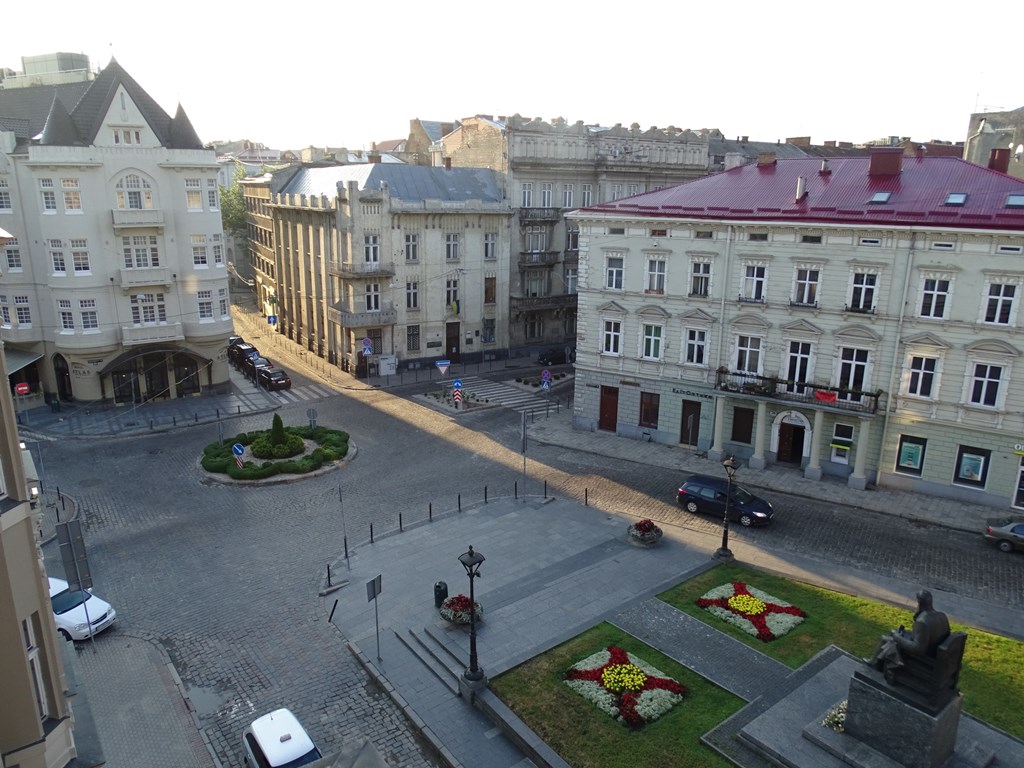 Monument to Mykhailo Hrushevkyy, L'viv, Ukraine