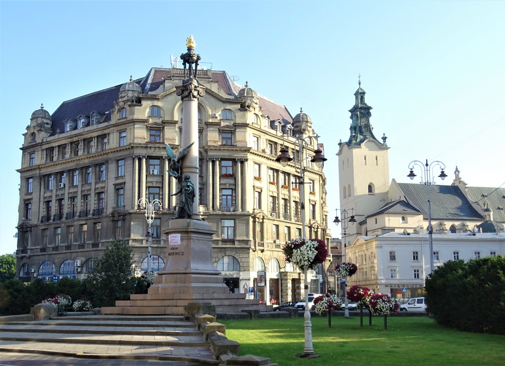 Ploshcha Rynok, Market Square, L'viv, Ukraine