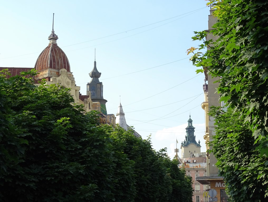 Shevchenko Avenue, L'viv, Ukraine