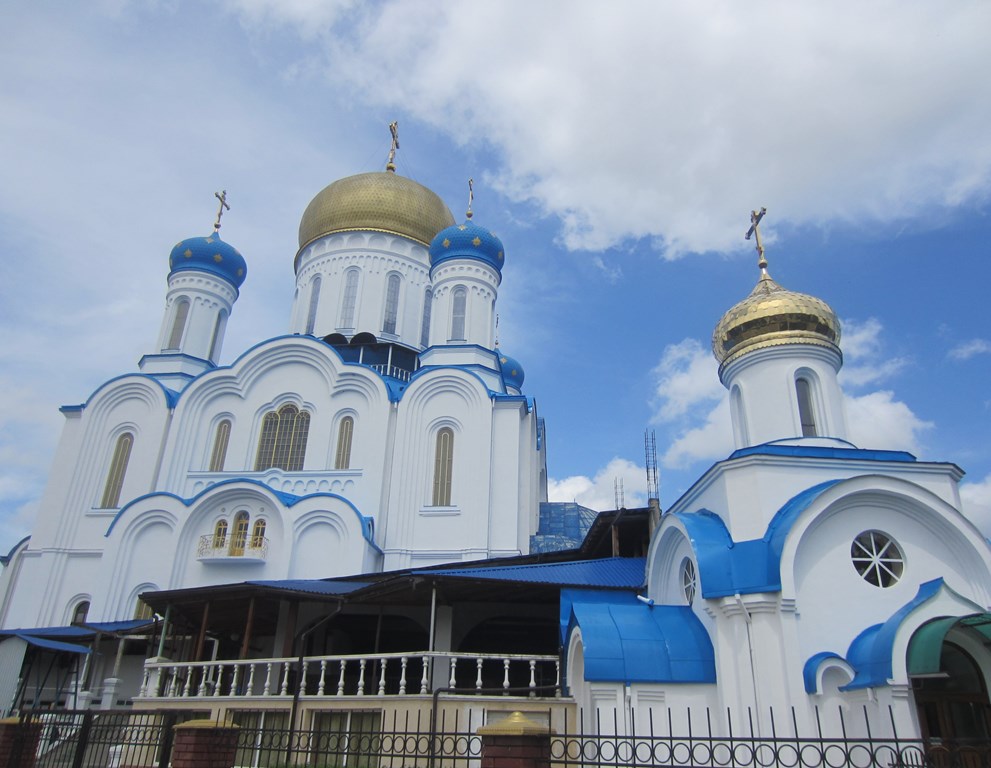 Cathedral of Christ the Savior, Orthodox Church, Cyril and Methodius Square, Uzhhorod, Ukraine 