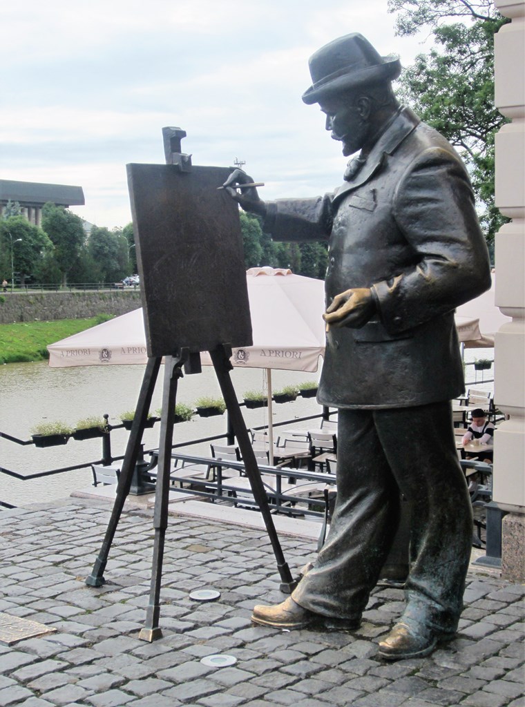 Ignatiy Roshkovych Monument, Uzhhorod, Ukraine