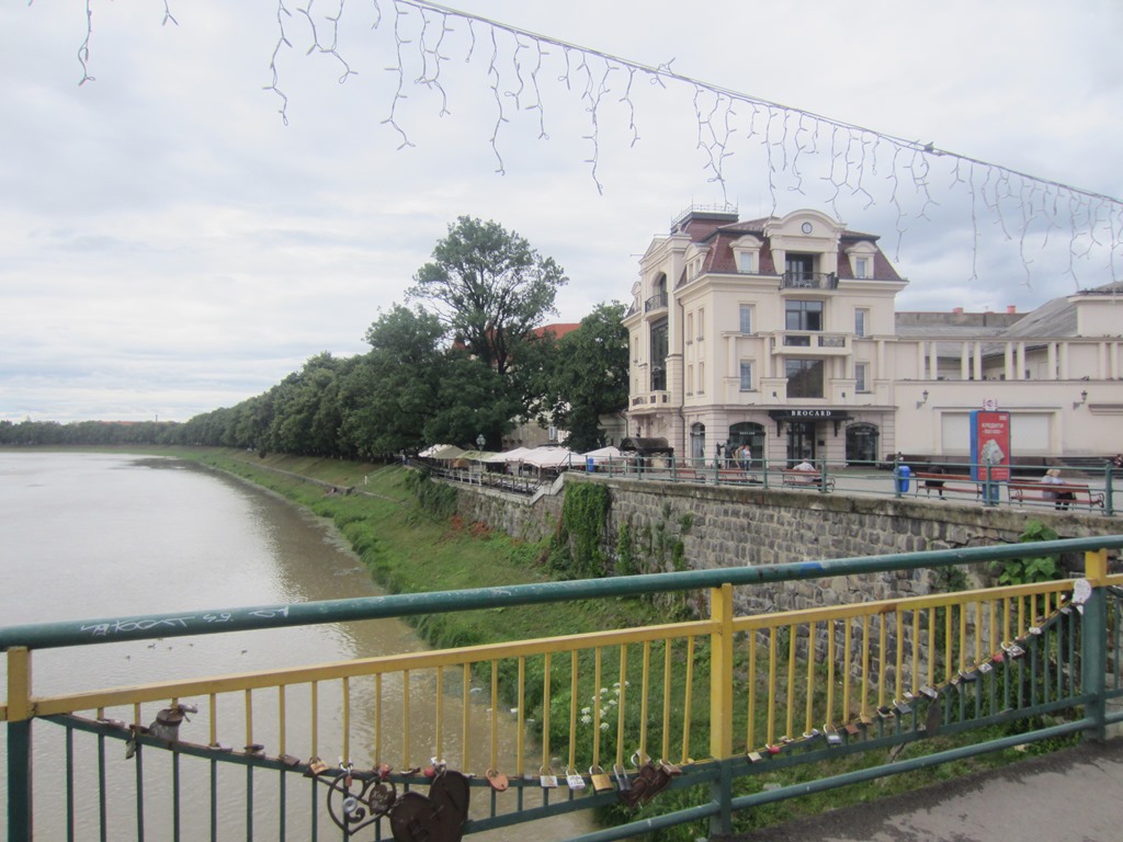 Uzh (Snake) River, Uzhhorod, Ukraine