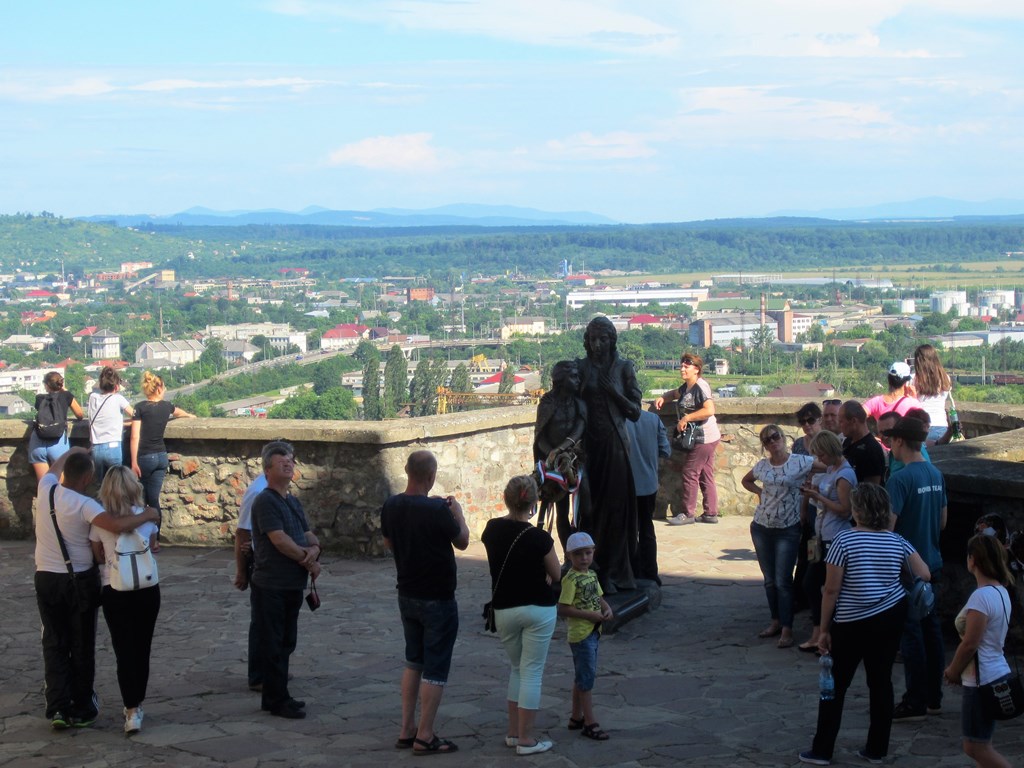 Ilona Zrinyi' and her son, Palanok Castle, Mukacheve, Ukraine