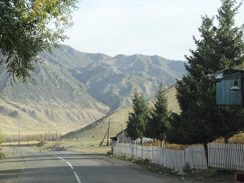 "Road" to Kaiyndy Lake, Kazakhstan