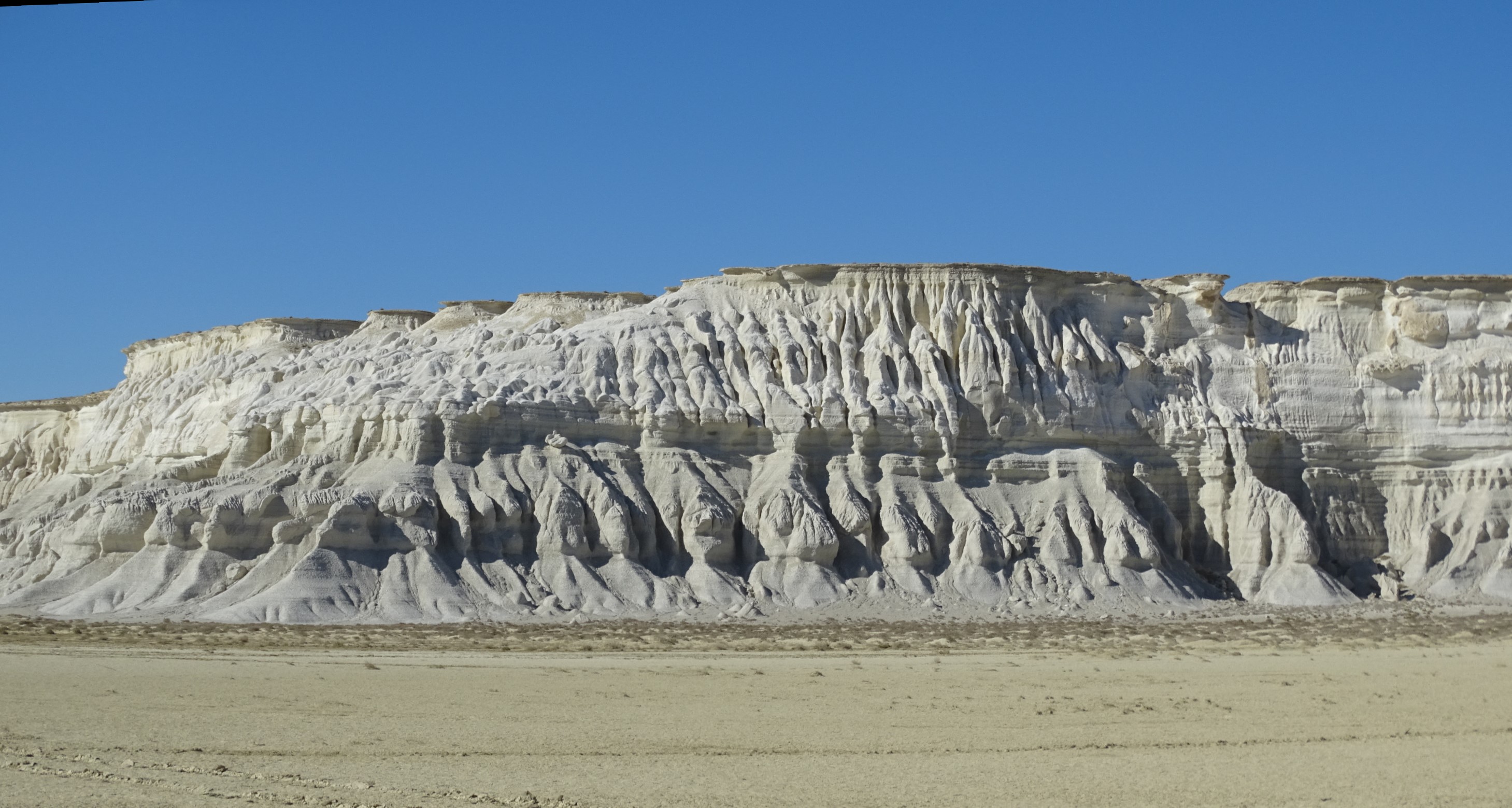 Tuzbair Chalk Cliffs, Mangystau, Kazakhstan