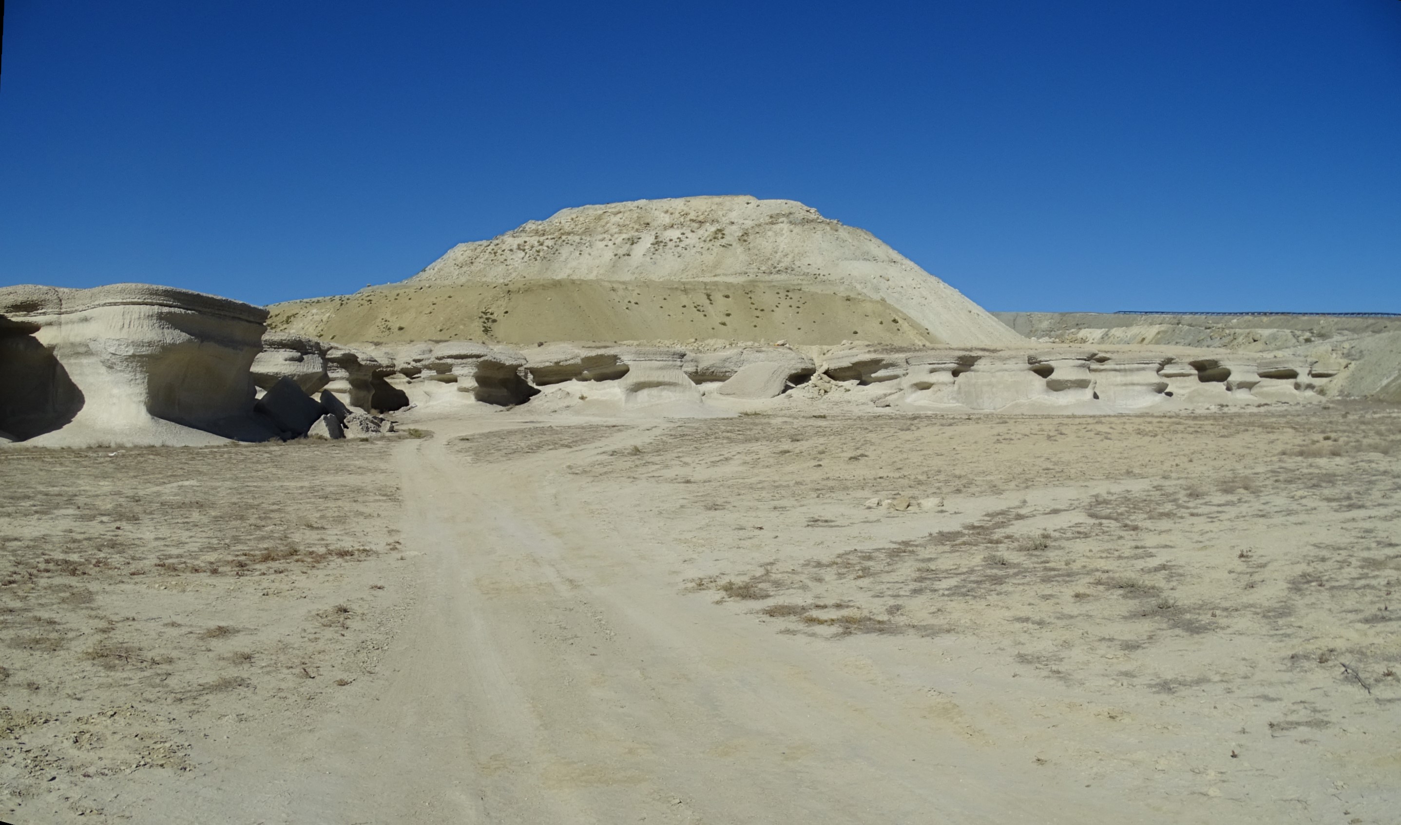 Tuzbair Chalk Cliffs, Mangystau, Kazakhstan