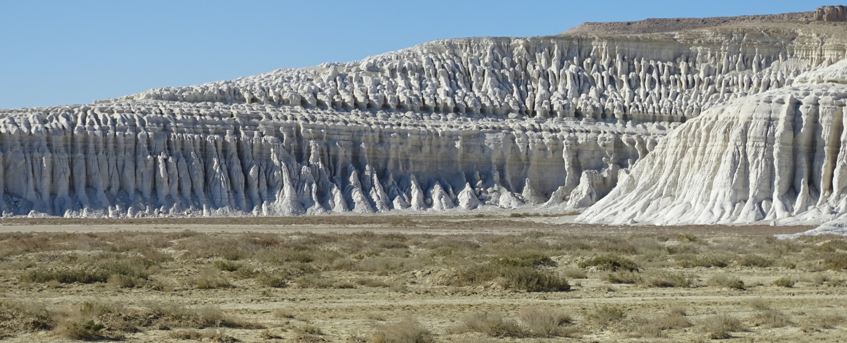 Tuzbair Chalk Cliffs, Mangystau, Kazakhstan