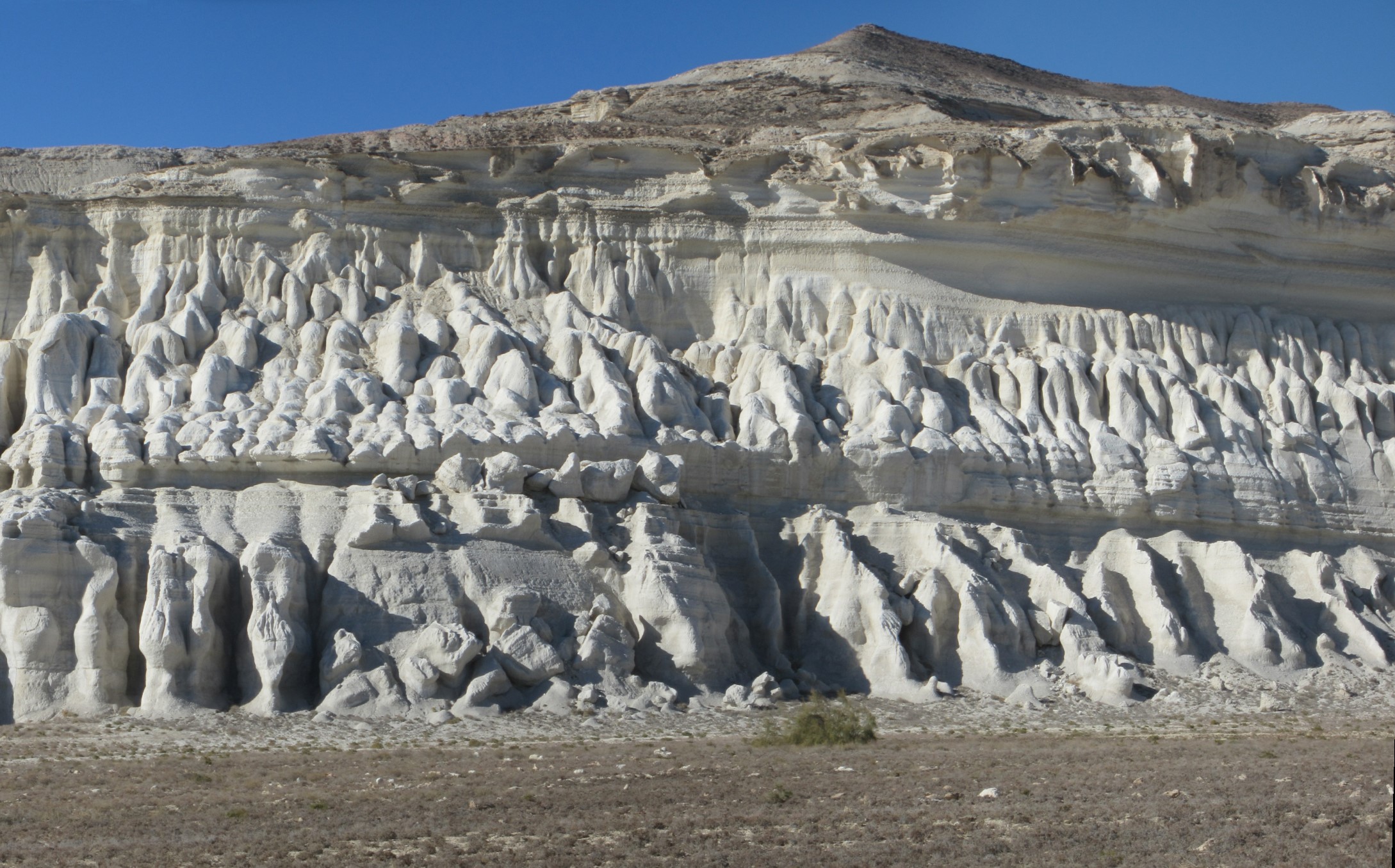 Tuzbair Chalk Cliffs, Mangystau, Kazakhstan