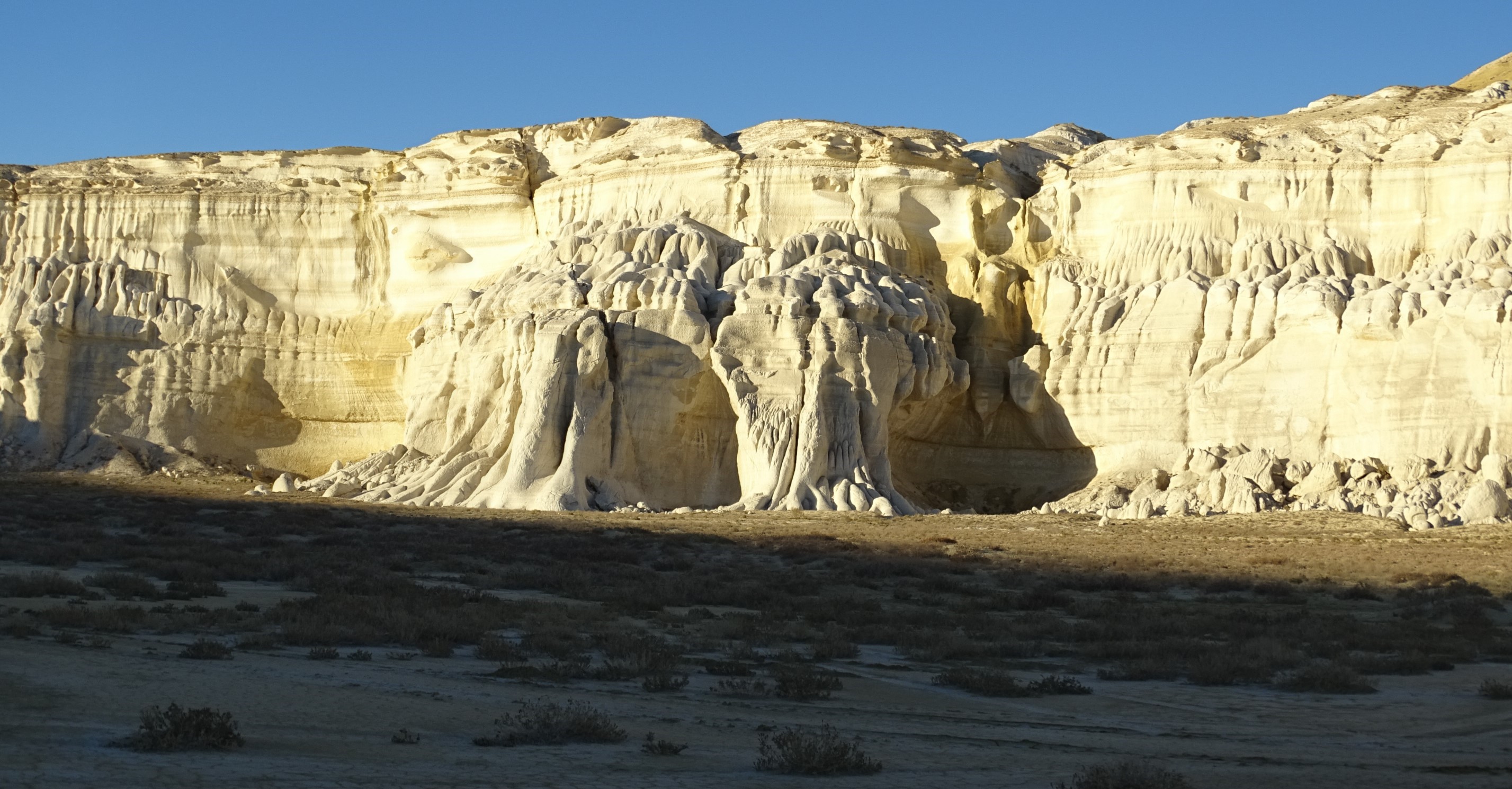 Tuzbair Chalk Cliffs, Mangystau, Kazakhstan