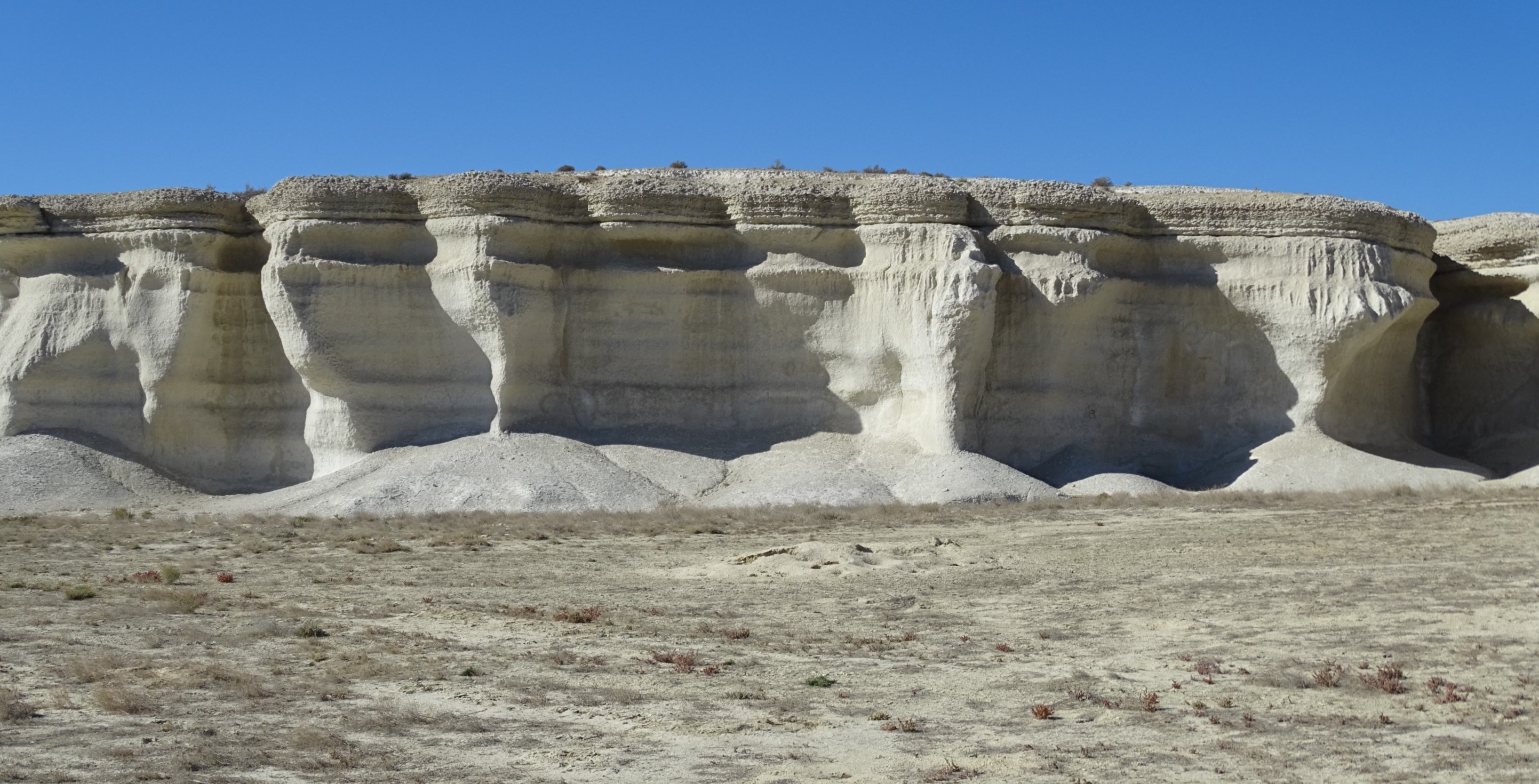 Tuzbair Chalk Cliffs, Mangystau, Kazakhstan