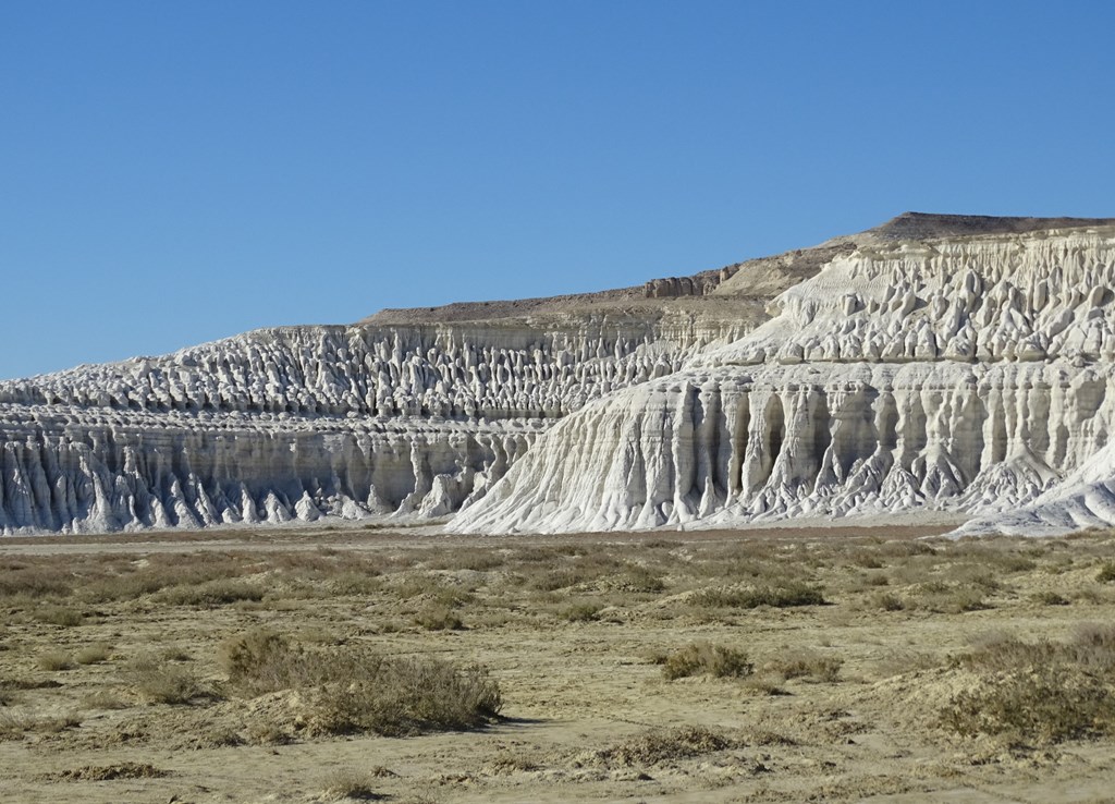 Chalk Cliffs, Mangystau, Kazakhstan
