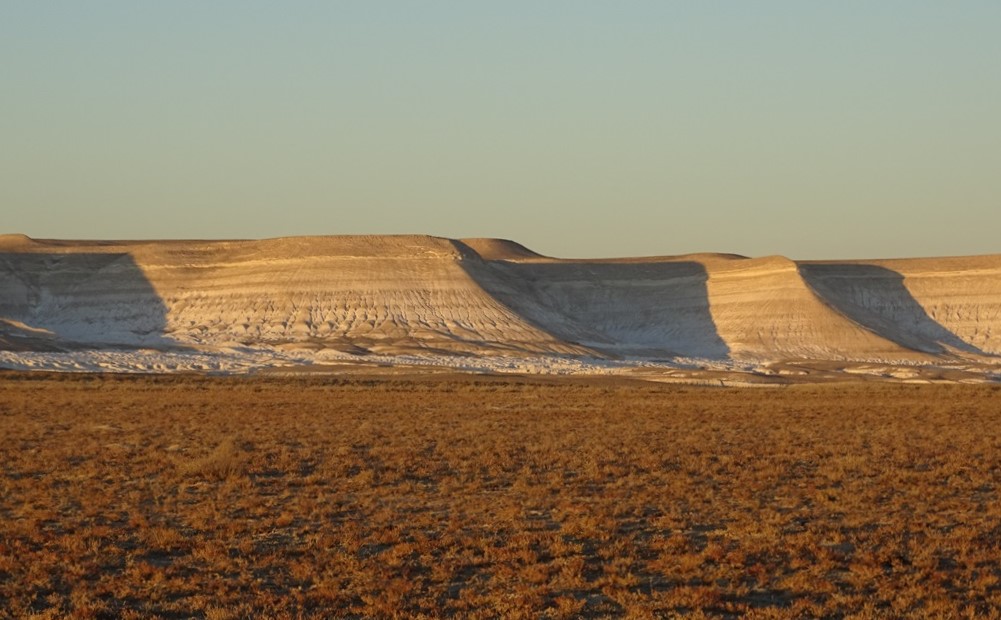 Chalk Cliffs, Mangystau, Kazakhstan